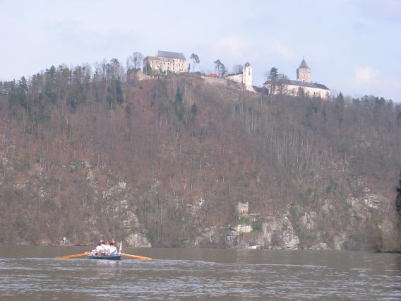 Vierer auf der Donau