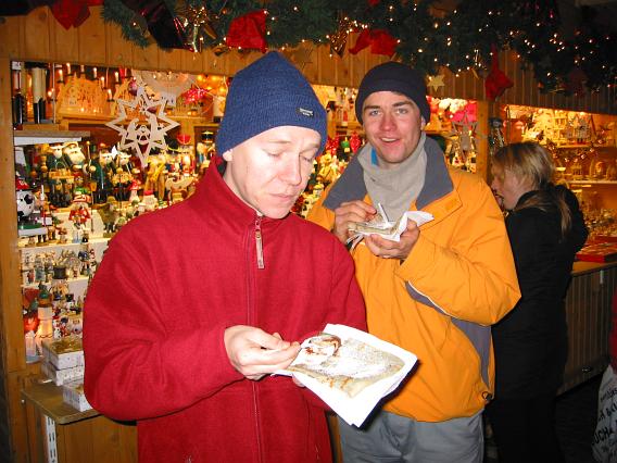 Auf dem Weihnachtsmarkt in Pirna