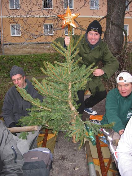 Der schiefeste Weihnachtsbaum 2007