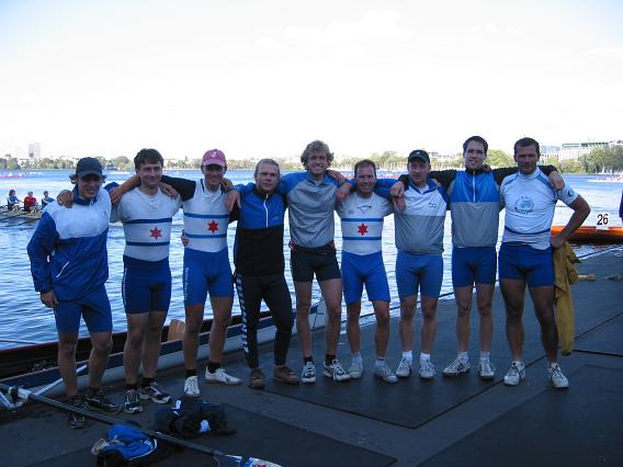 BRC-Mannschaft: Fabian, Nicolas S., Steffen, Nils, Dominik, Nicolas M., Volker, Ben, Dirk