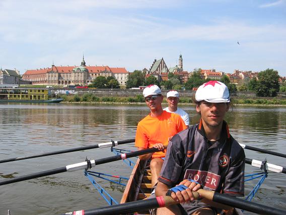 Auf der Weichsel in Warschau (Steffen, Otto, Darius)